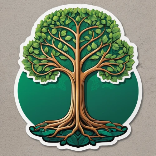 growth icon,arborist,flourishing tree,celtic tree,clipart sticker,garden logo,cardstock tree,arbor day,tree of life,tree signboard,bodhi tree,green tree,sticker,br badge,nepal rs badge,tree species,dribbble icon,penny tree,argan tree,evergreen trees,Unique,Design,Sticker