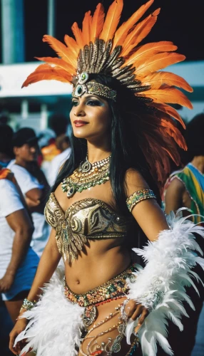 brazil carnival,maracatu,peruvian women,sinulog dancer,chiapas,peru i,pachamanca,paraguayian guarani,ethnic dancer,nicaraguan cordoba,polynesian girl,inca,yucatan,indigenous culture,samba,feather headdress,carnival,guatemalan,brazilianwoman,ancient costume,Illustration,American Style,American Style 06