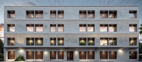 lattice windows,appartment building,apartment building,facade panels,an apartment,apartments,block balcony,apartment block,row of windows,kirrarchitecture,athens art school,facade insulation,menger sponge,ludwig erhard haus,palazzo,glass facade,multistoreyed,jewelry（architecture）,cubic house,iranian architecture