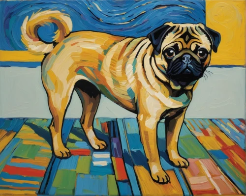 pug,boerboel,puggle,english mastiff,mastiff,bullmastiff,american mastiff,korean mastiff,pet portrait,peanut bulldog,st. bernard,perro de presa canario,frida,popart,bulldog,spanish mastiff,st bernard,renascence bulldogge,shar pei,kangal dog,Art,Artistic Painting,Artistic Painting 23