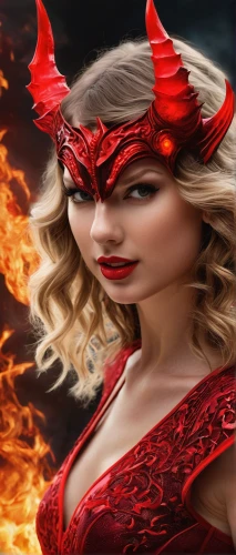 fire devil,devil,scarlet witch,evil woman,fire siren,fire angel,angel and devil,fantasy woman,evil fairy,the devil,fire background,heaven and hell,devils,satan,inferno,fiery,lucifer,photoshop manipulation,red,image manipulation