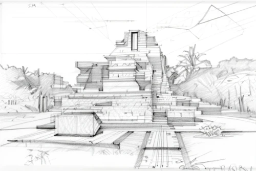 maya civilization,step pyramid,chichen itza,maya city,chichen-itza,russian pyramid,kharut pyramid,kirrarchitecture,aztec,pyramid,eastern pyramid,orthographic,yantra,candi rara jonggrang,archidaily,asian architecture,pyramids,temples,stupa,ancient buildings,Design Sketch,Design Sketch,Pencil Line Art