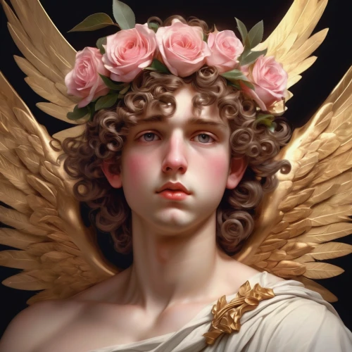 baroque angel,perseus,cherub,cupido (butterfly),archangel,apollo,cupid,laurel wreath,eros,the archangel,aphrodite,the angel with the veronica veil,uriel,psyche,crying angel,guardian angel,lycaenid,angel,vintage angel,virgo,Conceptual Art,Fantasy,Fantasy 01
