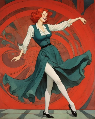 art deco woman,twirl,flamenco,dancer,twirling,whirling,waltz,dance,twirls,transistor,dancing,ballroom dance,vintage illustration,art deco background,to dance,the ball,danse macabre,retro woman,art deco,baton twirling,Illustration,Realistic Fantasy,Realistic Fantasy 04