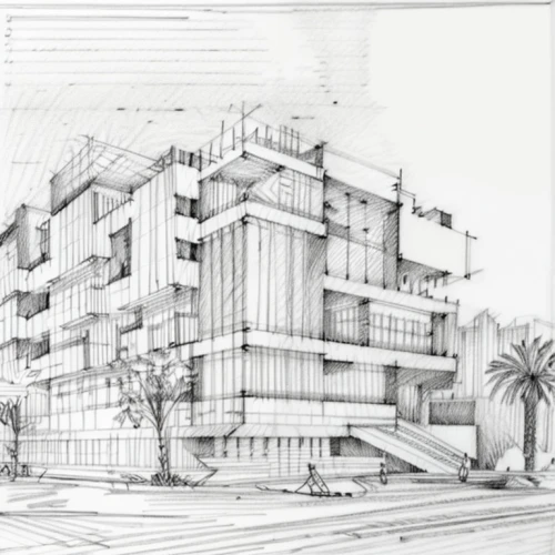 house drawing,architect plan,multi-story structure,palazzo,kirrarchitecture,multistoreyed,qasr al watan,wooden facade,famagusta,contemporary,arq,multi-storey,apartment building,larnaca,street plan,brutalist architecture,garden elevation,facade panels,hotel riviera,c20,Design Sketch,Design Sketch,Pencil Line Art