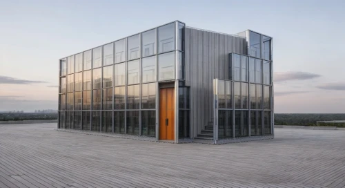 glass facade,mirror house,cubic house,metal cladding,glass building,cube house,the observation deck,observation deck,cube stilt houses,shipping container,structural glass,solar cell base,shipping containers,glass facades,frame house,observation tower,archidaily,glass wall,modern office,glass blocks,Architecture,Industrial Building,Futurism,Futuristic 5