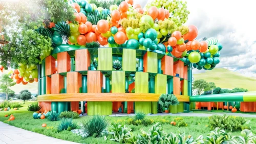 eco hotel,children's playhouse,vegetables landscape,tree house,treehouse,insect house,hanging houses,tree house hotel,cubic house,cartoon forest,climbing garden,syringe house,3d rendering,cube stilt houses,dubai miracle garden,bird kingdom,animal tower,pacifier tree,render,cube house