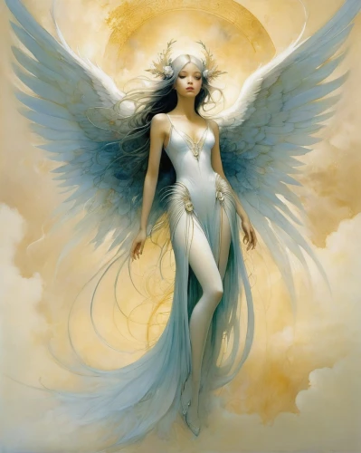 angel wing,angel wings,archangel,faerie,faery,angel,the archangel,baroque angel,angel girl,angelology,uriel,fantasy art,vintage angel,the angel with the veronica veil,harpy,angel figure,winged heart,fallen angel,fairy queen,love angel,Illustration,Realistic Fantasy,Realistic Fantasy 16