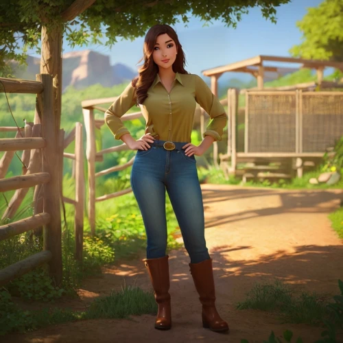 farm girl,farm set,farm background,countrygirl,country dress,farmer,cowgirl,farmer in the woods,country style,farms,rural,farmworker,farm pack,farm,heidi country,ranch,country-side,the farm,tiana,barnyard,Game&Anime,Pixar 3D,Pixar 3D