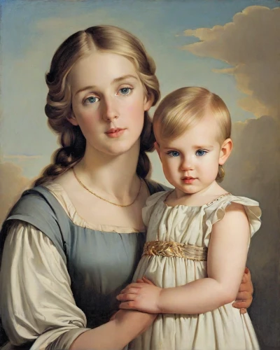 bouguereau,little girl and mother,child portrait,mother with child,capricorn mother and child,mother and child,mother and daughter,emile vernon,angel moroni,mother-to-child,bougereau,young couple,two girls,portrait of a girl,little boy and girl,children girls,mother with children,mom and daughter,cepora judith,father with child