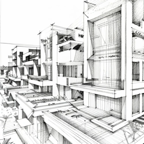 kirrarchitecture,japanese architecture,multi-storey,architect plan,asian architecture,wireframe,escher,house drawing,chinese architecture,building construction,3d rendering,block balcony,archidaily,multi-story structure,elphi,urban design,arhitecture,arq,an apartment,architecture,Design Sketch,Design Sketch,Pencil Line Art