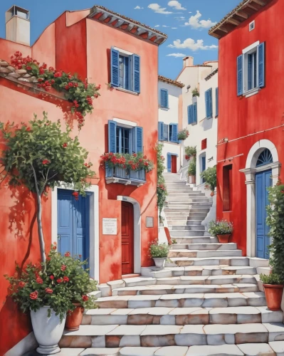 italian painter,portofino,italy,positano,provence,puglia,tuscan,italia,oil painting on canvas,south france,apulia,mediterranean,italy liguria,burano,liguria,art painting,taormina,capri,oil painting,houses clipart,Art,Classical Oil Painting,Classical Oil Painting 02