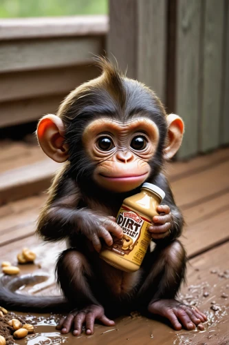 chimpanzee,baby monkey,common chimpanzee,primate,chimp,cheeky monkey,monkey,baby playing with food,monkeys band,bonobo,marmoset,the monkey,capuchin,ape,monkey wrench,primates,crab-eating macaque,tufted capuchin,barbary monkey,orangutan,Conceptual Art,Fantasy,Fantasy 09