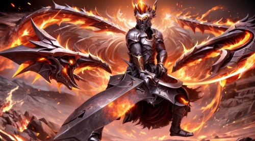 garuda,fire background,fire angel,pillar of fire,daemon,dragon fire,the archangel,fire kite,fire devil,diablo,archangel,uriel,flame spirit,draconic,fire siren,firethorn,collectible card game,heroic fantasy,cleanup,dragon li