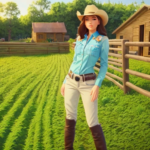 countrygirl,farm girl,cowgirl,country dress,country style,farmer,southern belle,heidi country,cowboy plaid,farm set,cowgirls,western,country,farm pack,western riding,pastures,ranch,country-western dance,mississippi,farm background,Common,Common,Cartoon