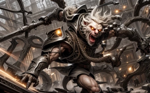 god of thunder,heroic fantasy,warlord,massively multiplayer online role-playing game,raider,daemon,dark elf,prejmer,minotaur,alien warrior,barbarian,norse,death god,thunder snake,cawl,krampus,crusader,greyskull,fantasy warrior,maelstrom