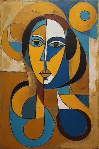 art deco woman,decorative figure,woman's face,woman thinking,african art,woman face,mary-gold,woman drinking coffee,woman at cafe,woman sitting,carol colman,picasso,abstract painting,woman holding pie,girl with a wheel,young woman,cleopatra,woman with ice-cream,oil painting on canvas,portrait of a woman,Art,Artistic Painting,Artistic Painting 05