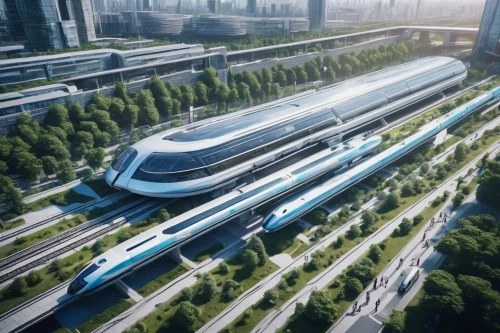 maglev,high-speed rail,sky train,high-speed train,monorail,high speed train,supersonic transport,skytrain,rail transport,elevated railway,electric train,transport system,bullet train,futuristic architecture,car train,transportation system,the transportation system,tianjin,transport hub,shanghai disney,Photography,General,Natural