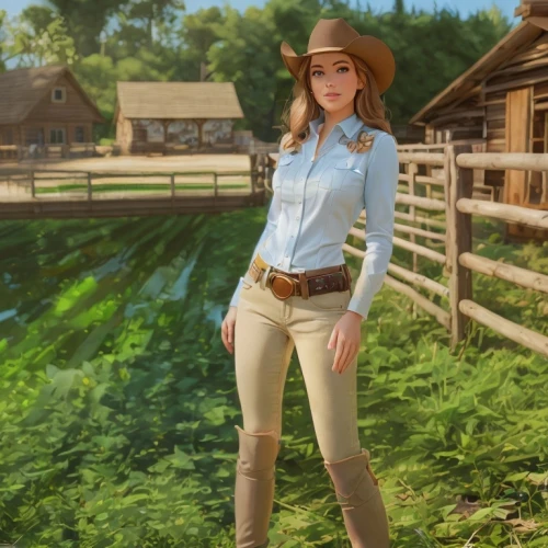 cowgirl,countrygirl,farm girl,country dress,heidi country,country style,equestrian,farm set,cowgirls,palomino,ranch,western riding,western,farmer,park ranger,cheyenne,farm pack,horse trainer,sheriff,farm background,Game&Anime,Pixar 3D,Pixar 3D