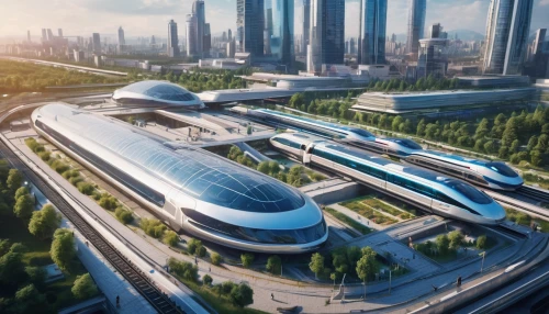 futuristic architecture,maglev,futuristic art museum,futuristic landscape,transport hub,solar cell base,sky train,high-speed rail,tianjin,wuhan''s virus,monorail,supersonic transport,smart city,zhengzhou,futuristic,shenyang,shanghai disney,dalian,fleet and transportation,sky space concept,Photography,General,Natural