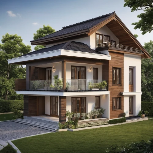 wooden house,timber house,modern house,3d rendering,wooden facade,residential house,eco-construction,chalet,garden elevation,frame house,smart home,two story house,danish house,holiday villa,smart house,house drawing,small house,villa,house shape,floorplan home,Photography,General,Natural