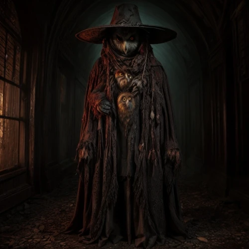 hag,the witch,scarecrow,dodge warlock,witch,undead warlock,halloween witch,pilgrim,witch's hat,witch broom,witch hat,magistrate,it,magus,grimm reaper,dark art,witch house,creepy doorway,the hat of the woman,scary woman,Game Scene Design,Game Scene Design,Horror Style