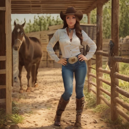 cowgirl,cowgirls,countrygirl,equestrian,horse trainer,country style,cowboy boots,horseback riding,horsemanship,barrel racing,farm girl,western riding,riding lessons,warm-blooded mare,country-western dance,wrangler,cowboy boot,horseback,charreada,southern belle,Game&Anime,Pixar 3D,Pixar 3D