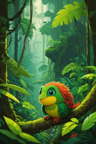 frog background,rainforest,running frog,frog through,green frog,amphibian,forest animal,forest background,forest fish,water frog,giant frog,game illustration,frog gathering,quetzal,land turtle,aaa,pacific treefrog,red-eyed tree frog,frog,perched on a log,Conceptual Art,Fantasy,Fantasy 09