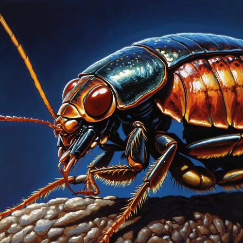 earwig,earwigs,carpenter ant,halictidae,arthropod,ground beetle,fire beetle,lucanus cervus,cuckoo wasps,darkling beetles,tiger beetle,arthropods,oriental cockroach,insects,scarabs,cockroach,chafer,entomology,termite,coleoptera,Illustration,American Style,American Style 07