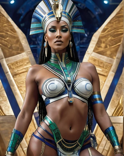 cleopatra,ancient egyptian girl,pharaonic,ancient egyptian,ancient egypt,tutankhamun,tutankhamen,warrior woman,pharaoh,horus,sphinx pinastri,egyptian,karnak,king tut,pharaohs,ramses,female warrior,african american woman,goddess of justice,egyptology,Illustration,Realistic Fantasy,Realistic Fantasy 20