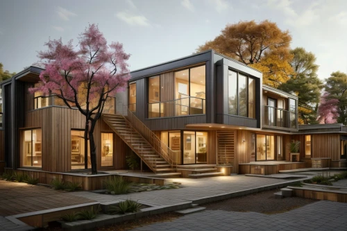 timber house,modern house,wooden house,eco-construction,3d rendering,new housing development,smart house,prefabricated buildings,smart home,wooden houses,modern architecture,mid century house,cubic house,residential house,new england style house,residential,inverted cottage,landscape design sydney,dunes house,shipping containers