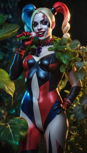 harley quinn,harley,bodypainting,widow flower,harlequin,mystique,queen of hearts,body painting,widow,bodypaint,cosplay image,rubber doll,rosella,cosmetic,deadly nightshade,marionette,cosplayer,cosplay,3d render,horror clown,Photography,Artistic Photography,Artistic Photography 02