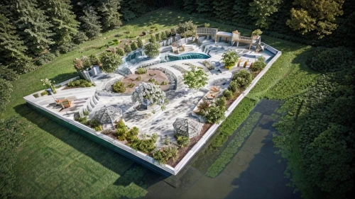 landscape designers sydney,landscape design sydney,garden elevation,3d rendering,villa balbianello,garden design sydney,build by mirza golam pir,water feature,marble palace,villa d'este,garden of the fountain,nature garden,garden of plants,villa balbiano,decorative fountains,hahnenfu greenhouse,bendemeer estates,luxury property,mansion,gardens,Landscape,Landscape design,Landscape Plan,Realistic