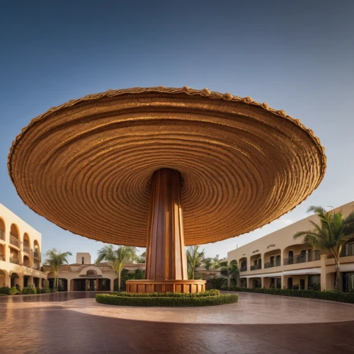 largest hotel in dubai,king abdullah i mosque,emirates palace hotel,mexican hat,giant palm tree,adansonia,jumeirah beach hotel,oman,al nahyan grand mosque,floor fountain,musical dome,flying saucer,ghana ghs,bodhrán,round hut,sand clock,360 °,wild west hotel,sombrero,kaempferia rotunda,Photography,General,Natural