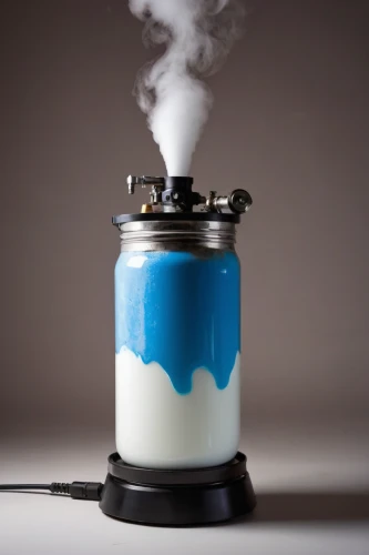methane concentration,spray candle,laboratory flask,gas cylinder,co2 cylinders,fragrance teapot,oil diffuser,evaporated milk,saltshaker,vacuum flask,smoke pot,retro kerosene lamp,flask,canister,coconut oil in glass jar,cocktail shaker,chemical reaction,oxygen cylinder,candlemaker,milk can,Conceptual Art,Fantasy,Fantasy 09