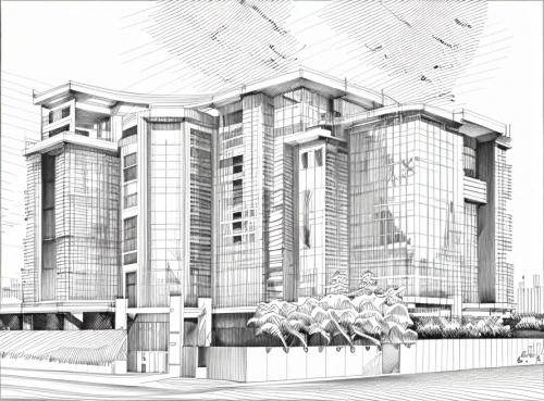 hongdan center,multistoreyed,ulaanbaatar centre,facade panels,3d rendering,facade painting,hotel complex,new building,nairobi,high-rise building,multi-story structure,building,largest hotel in dubai,pan pacific hotel,kirrarchitecture,commercial building,zhengzhou,office building,glass facade,danube centre,Design Sketch,Design Sketch,Fine Line Art