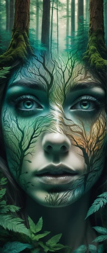 dryad,mother earth,forest man,faery,forest background,the forests,mother nature,world digital painting,faerie,girl with tree,forest of dreams,forest animal,forests,fantasy art,elven forest,enchanted forest,natura,the forest,forest,tree face,Illustration,Realistic Fantasy,Realistic Fantasy 15