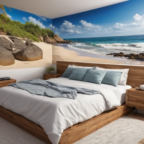 wood and beach,wooden wall,dream beach,sleeping room,beach furniture,bed frame,canopy bed,wooden pallets,wooden mockup,beach house,waterbed,great room,tropical beach,dunes house,beach landscape,modern decor,slide canvas,children's bedroom,wall decoration,wall decor
