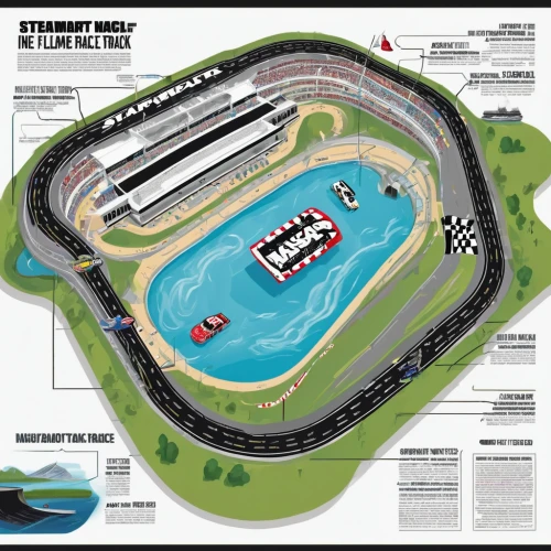 california raceway,silverstone,lime rock,raceway,endurance racing (motorsport),oval track,indycar series,circuit,race track,talladega,nascar,short track motor racing,racetrack,motorsports,go kart track,river course,yas marina circuit,the shoals course,touring car racing,motorboat sports,Unique,Design,Infographics