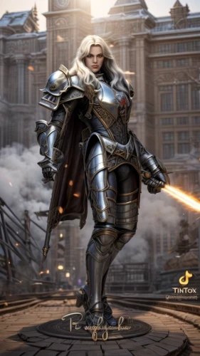 joan of arc,paladin,crusader,female warrior,cullen skink,heavy armour,iron mask hero,centurion,templar,armored,prussian,knight armor,prejmer,dwarf sundheim,massively multiplayer online role-playing game,knight,torch-bearer,vladimir,valencia,armored animal