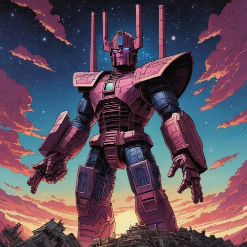 gundam,megatron,pink vector,magneto-optical disk,transformers,pink dawn,transformer,bolt-004,decepticon,war machine,dusk background,topspin,emperor of space,bot icon,pink background,mg f / mg tf,magneto-optical drive,prowl,man in pink,tarn,Illustration,Realistic Fantasy,Realistic Fantasy 12