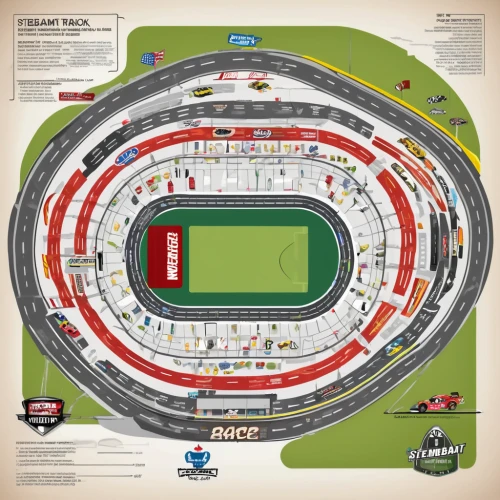 nascar,indycar series,california raceway,talladega,oval track,fedex field,diecast,raceway,soccer-specific stadium,racetrack,auto racing autographed paraphernalia,race track,layout,auto racing,motorsports,race cars,sports wall,brickyard,stock car racing,motorcycle speedway,Unique,Design,Infographics