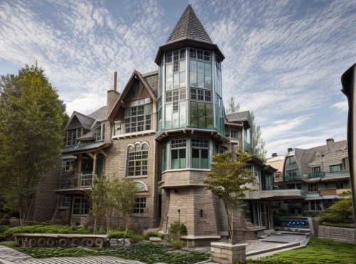 north american fraternity and sorority housing,crooked house,magic castle,fairy tale castle,palo alto,banff springs hotel,henry g marquand house,oakville,two story house,beautiful buildings,bendemeer estates,fairytale castle,architectural style,georgetown,mixed-use,dragon palace hotel,whistler,apartment building,residential tower,casa fuster hotel,Architecture,Villa Residence,Modern,Organic Modernism 2