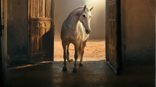 arabian horse,albino horse,equine,arabian horses,a white horse,horse stable,quarterhorse,dream horse,portrait animal horse,thoroughbred arabian,andalusians,palomino,foal,warm-blooded mare,przewalski's horse,the threshold of the house,white horse,equines,open door,stables