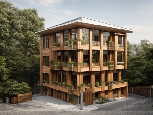 timber house,eco-construction,wooden facade,apartment building,shared apartment,appartment building,apartment complex,an apartment,apartments,wooden house,eco hotel,residential tower,new housing development,houston texas apartment complex,cubic house,apartment block,condominium,apartment house,wooden construction,multi-storey,Architecture,Villa Residence,European Traditional,De Stijl