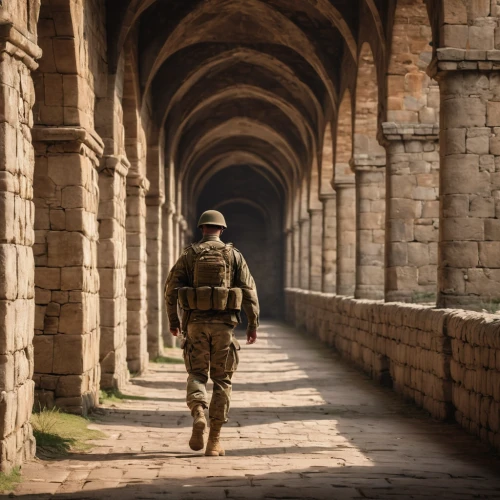 lost in war,iraq,french foreign legion,afghanistan,ibn tulun,marine expeditionary unit,colonnade,middle eastern monk,unknown soldier,war correspondent,roman soldier,gallantry,lone warrior,marine corps,caravansary,corridor,armed forces,hall of the fallen,usmc,walkway,Photography,General,Natural