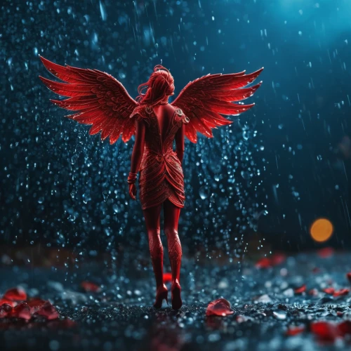 fallen angel,angel's tears,crying angel,winged heart,guardian angel,angel,angel figure,red rose in rain,archangel,business angel,red butterfly,angelology,angel wings,winged,angel of death,angel statue,the archangel,angel girl,fire angel,red bird,Photography,General,Fantasy