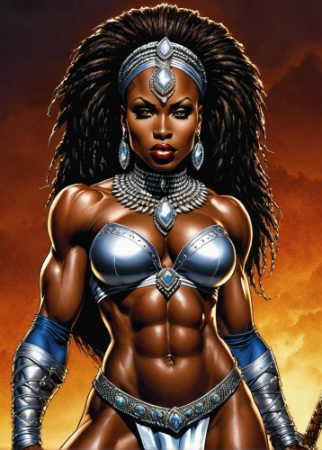 warrior woman,female warrior,muscle woman,hard woman,african american woman,black woman,african woman,strong woman,woman strong,black women,beautiful african american women,afro american,strong women,african art,afro american girls,nigeria woman,afro-american,lady honor,voodoo woman,barbarian,Illustration,American Style,American Style 02