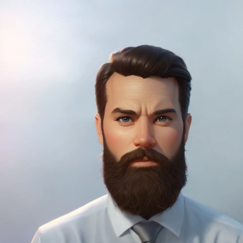 custom portrait,pompadour,beard,bearded,man portraits,medic,the face of god,male character,pomade,portrait background,romantic portrait,pubg mascot,gentleman icons,artist portrait,business man,real estate agent,businessman,male elf,bloned portrait,formal guy,Common,Common,Cartoon