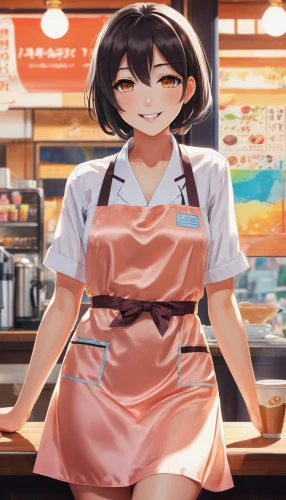 barista,coffee background,waitress,apron,honmei choco,cooking chocolate,bakery,chef's uniform,cocoa,chef,deli,chocolatier,izakaya,umai,cooking book cover,coffee shop,star kitchen,cafe,udon,kitchen shop,Illustration,Japanese style,Japanese Style 06